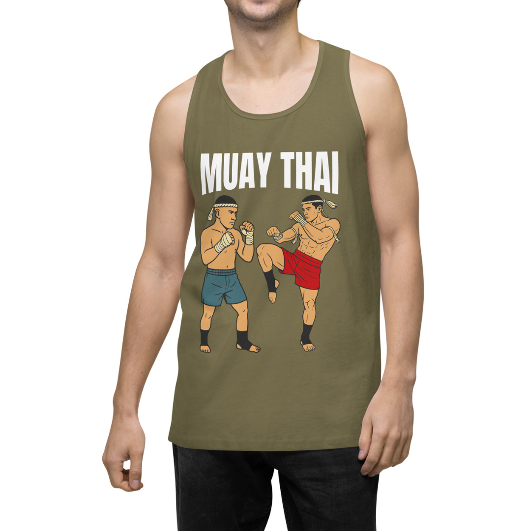 Muay Thai - Men’s premium tank top (Free Shipping)