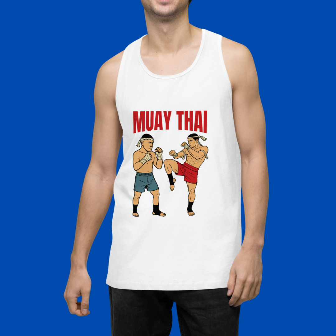 Muay Thai - Men’s premium tank top (Free Shipping)