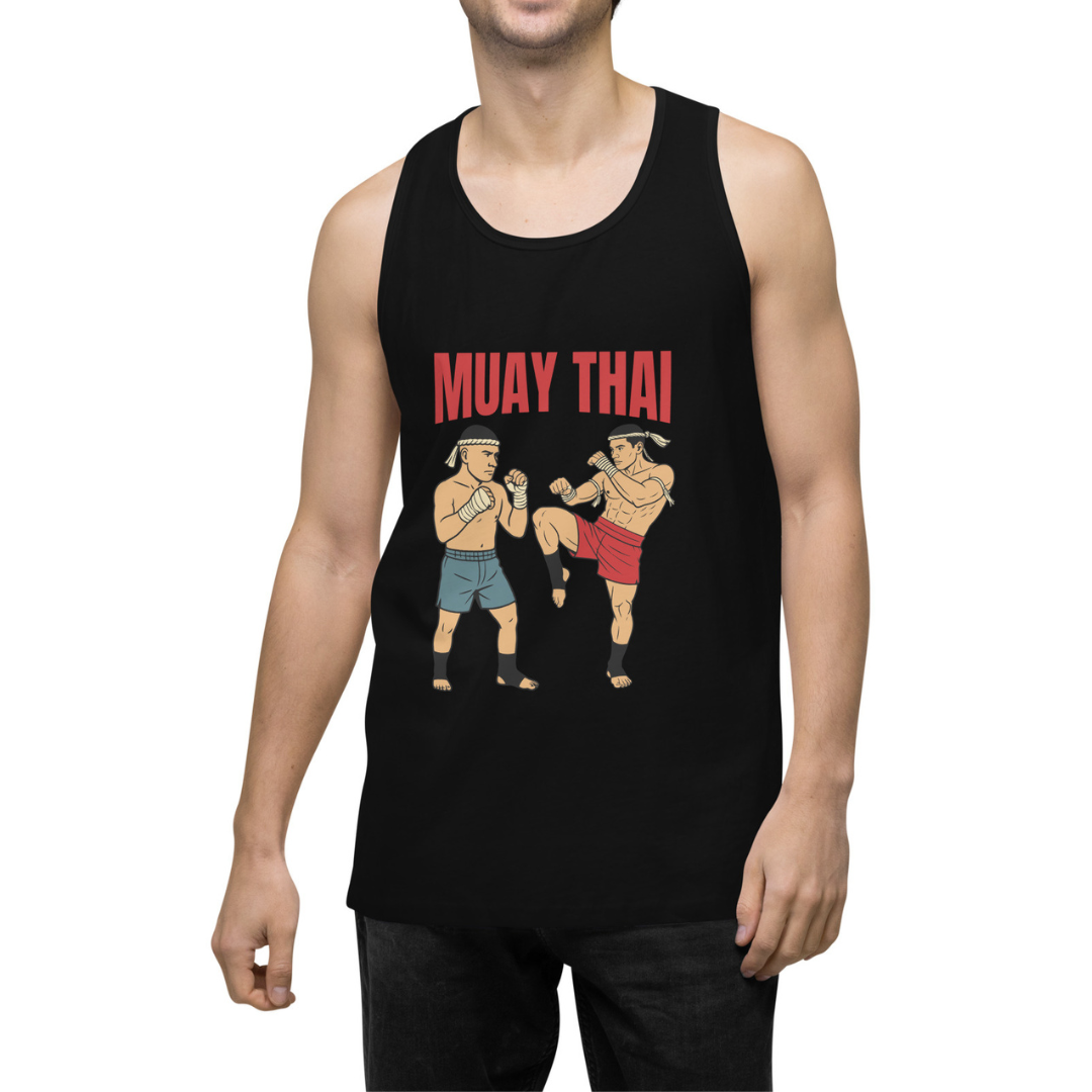 Muay Thai - Men’s premium tank top (Free Shipping)